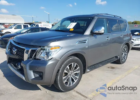 2018 Nissan Armada Sl z USA, uszkodzony, nr VIN JN8AY2NDXJ9059644